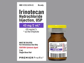 irinotecan 40 mg/2 mL intravenous solution