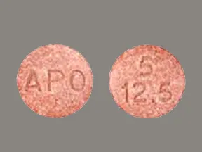 enalapril 5 mg-hydrochlorothiazide 12.5 mg tablet