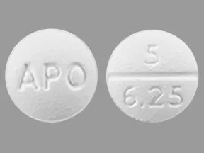 benazepril 5 mg-hydrochlorothiazide 6.25 mg tablet