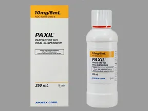 Paxil 10 mg/5 mL oral suspension