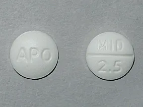 midodrine 2.5 mg tablet