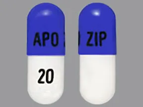 ziprasidone 20 mg capsule