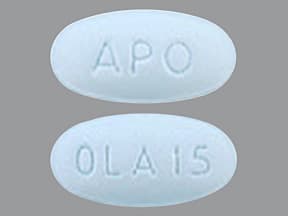 olanzapine 15 mg tablet