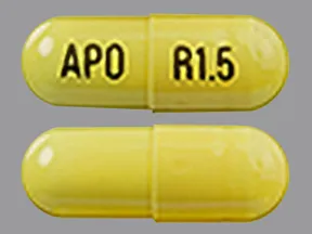 rivastigmine 1.5 mg capsule