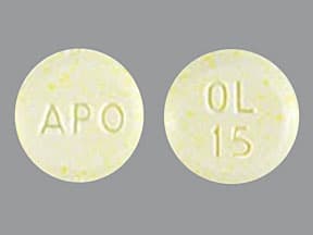 olanzapine 15 mg disintegrating tablet
