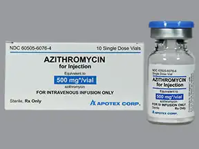 Zithromax 500mg iv