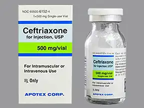 Ceftriaxone Injection: Uses, Side Effects, Interactions, Pictures, Warnings  & Dosing - WebMD