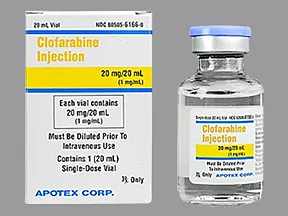clofarabine 1 mg/mL intravenous solution