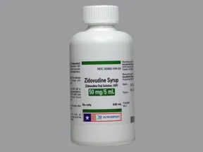 zidovudine 10 mg/mL oral syrup