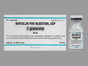 nafcillin 1 gram solution for injection