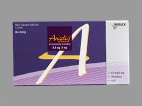 Angeliq 0.5 mg-1 mg tablet