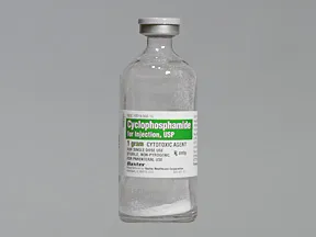 cyclophosphamide 1 gram intravenous powder for solution