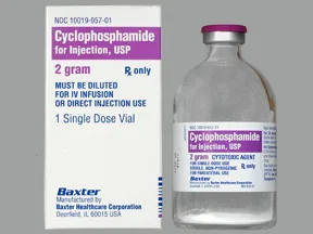 cyclophosphamide 2 gram intravenous powder for solution