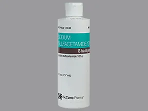sulfacetamide sodium 10 % shampoo