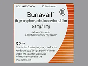 Bunavail 6.3 mg-1 mg buccal film