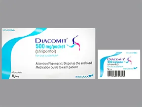 Diacomit 500 mg oral powder packet