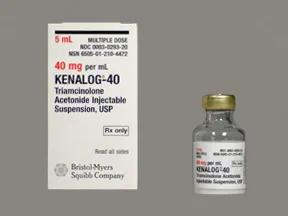 Kenalog Injection : Uses, Side Effects, Interactions, Pictures, Warnings & Dosing - WebMD