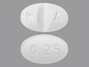 What is alprazolam 0.25 mg