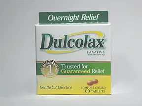 Dulcolax (Bisacodyl) Oral: Side Interactions, Pictures, Warnings & Dosing - WebMD