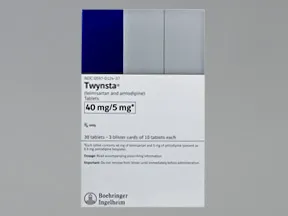 Twynsta 40 mg-5 mg tablet