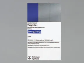 Twynsta 80 mg-5 mg tablet