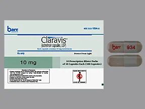 Claravis 10 mg capsule