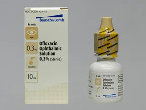 ofloxacin 0.3 % eye drops