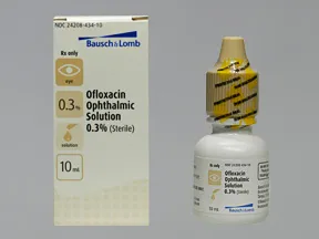 ofloxacin ophthalmic solution 0.3 dosage