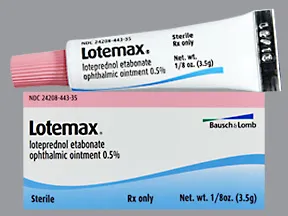 Lotemax 0.5 % eye ointment