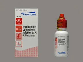 tropicamide 0.5 % eye drops
