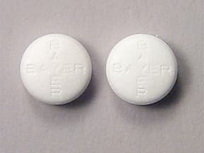 Bayer Aspirin 325 mg tablet