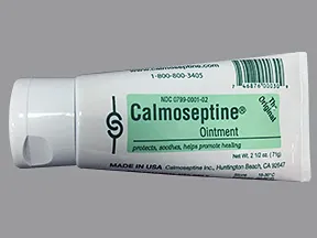 Calmoseptine 0.44 %-20.6 % topical ointment