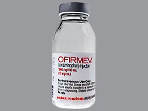 Ofirmev 1,000 mg/100 mL (10 mg/mL) intravenous solution