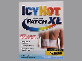 Icy Hot (menthol) 5 % topical patch