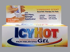 Icy Hot Pain Relieving 2.5 % topical gel