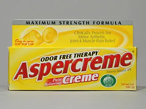 Aspercreme 10 % topical