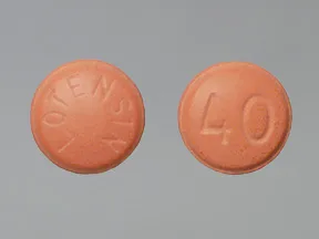 Lotensin 40 mg tablet