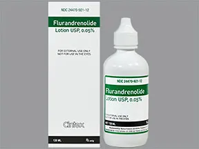 flurandrenolide 0.05 % lotion