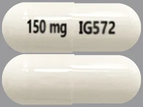 pregabalin 150 mg capsule