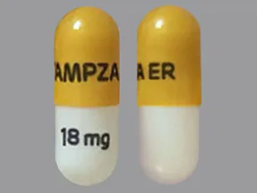 Xtampza ER 18 mg capsule sprinkle