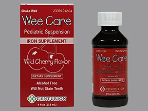 Wee Care 15 mg/1.25 mL oral suspension