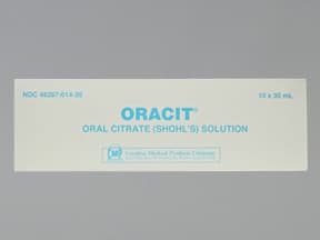 Oracit 490 mg-640 mg/5 mL oral solution