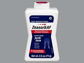 Zeasorb AF 2 % topical powder