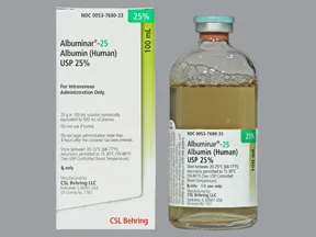 Albuminar 25 % intravenous solution
