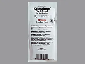 Kristalose 20 gram oral packet