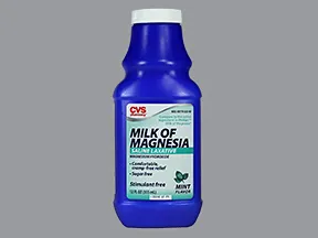 Milk of Magnesia 400 mg/5 mL oral suspension