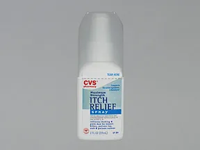 Itch Relief (diphenhydramine) 2 % topical spray
