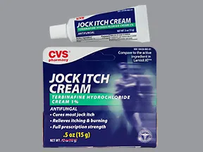 Jock Itch (terbinafine) 1 % topical cream