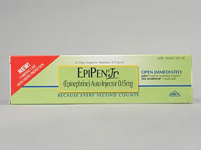 EpiPen Jr 0.15 mg/0.3 mL injection,auto-injector