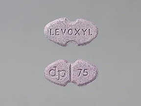 Levoxyl 75 mcg tablet